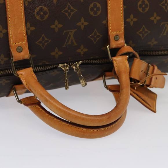 LOUIS VUITTON Monogram Keepall 60 Boston Bag M41422 LV Auth yk14154 - Picture 7 of 16